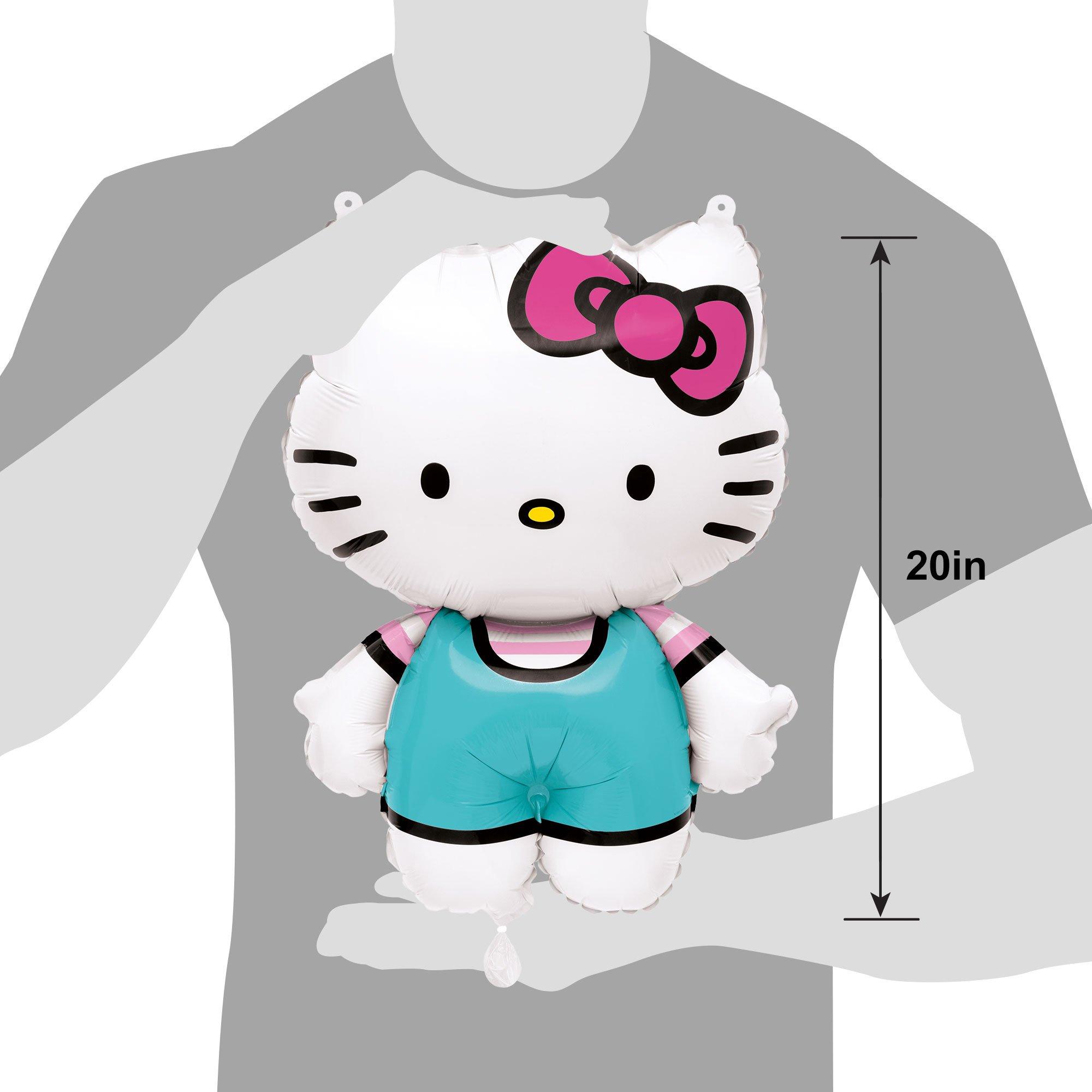 Hello Kitty-Shaped Foil Balloon, 20in - Sanrio